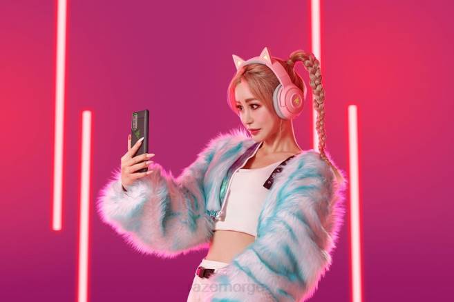 Razer kraken bt - kitty edition innholdsskaping én farge FL0B105