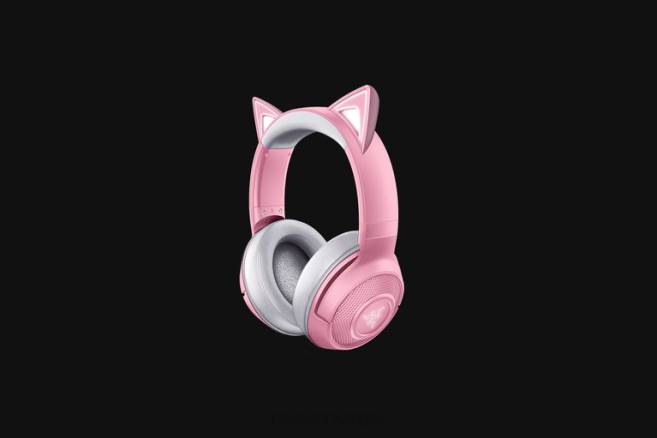 Razer kraken bt - kitty edition innholdsskaping én farge FL0B105