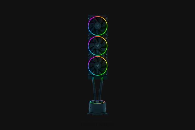 Razer hanbo chroma rgb aio væskekjøler (argb pumpehette) pc-komponent én farge FL0B18