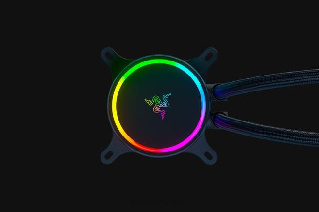 Razer hanbo chroma rgb aio væskekjøler (argb pumpehette) pc-komponent én farge FL0B19