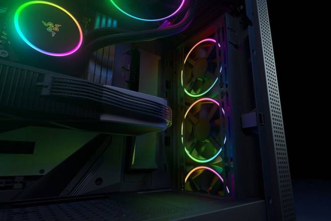 Razer kunai chroma - 3 fans pc-komponent én farge FL0B20