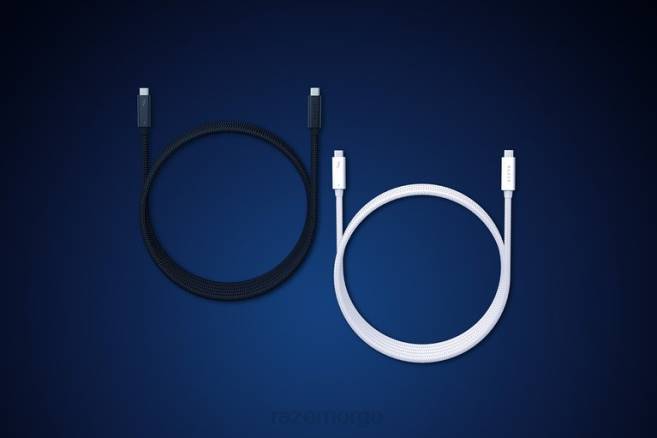 Razer thunderbolt 4 kabel pc-komponent svart FL0B25
