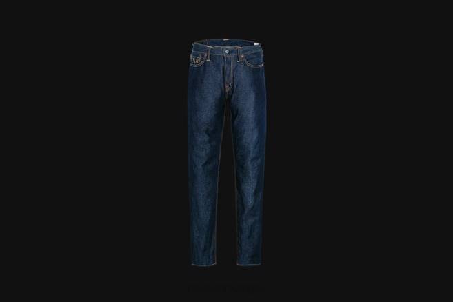 Razer evisu daicock-trykk med broderte jeans med gulrotpasning #2017 klær én farge FL0B192