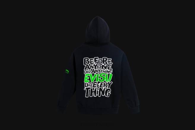 Razer evisu godhead hettegenser klær én farge FL0B193