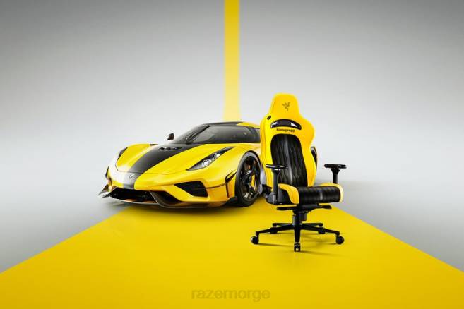 Razer enki pro - koenigsegg utgave spillestol én farge FL0B123