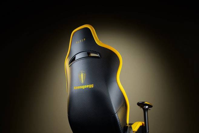 Razer enki pro - koenigsegg utgave spillestol én farge FL0B123
