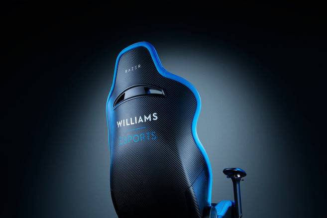 Razer enki pro - williams esports-utgave spillestol én farge FL0B124
