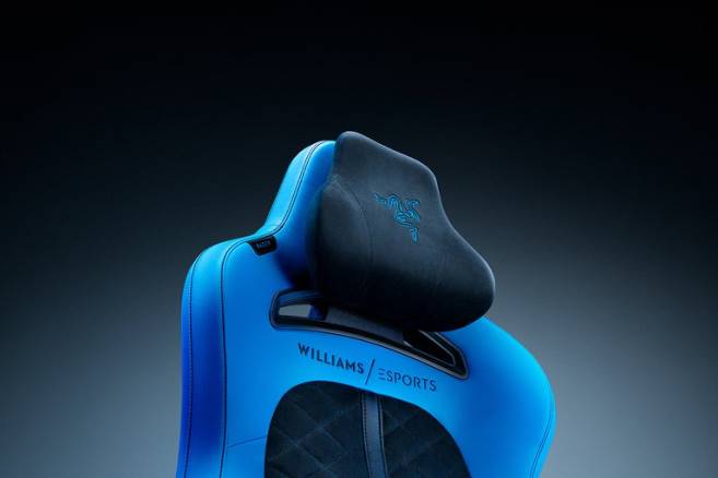 Razer enki pro - williams esports-utgave spillestol én farge FL0B124