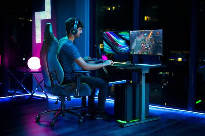 Razer iskur spillestol svart FL0B136
