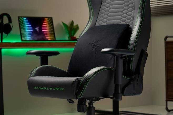 Razer lumbal pute spillestol én farge FL0B146