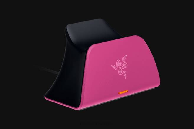 Razer hurtigladestativ for ps5 konsoll rosa FL0B173