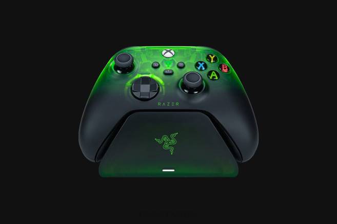 Razer trådløs kontroller og hurtigladestativ for xbox limited edition konsoll én farge FL0B164