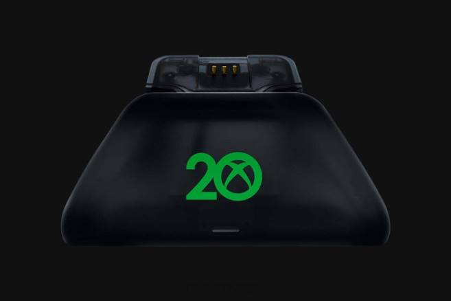 Razer universal hurtigladestativ for xbox - xbox 20th anniversary limited edition konsoll én farge FL0B166