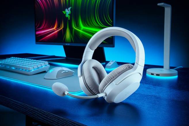 Razer barracuda - kvikksølv spilllyd én farge FL0B92