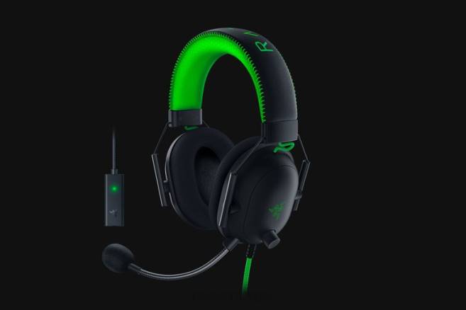Razer blackshark v2 spesialutgave spilllyd svart FL0B86