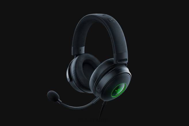 Razer kraken v3 hypersense spilllyd én farge FL0B95