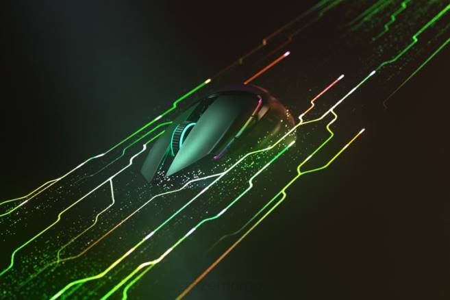 Razer basilisk ultimate med ladestasjon mus én farge FL0B35