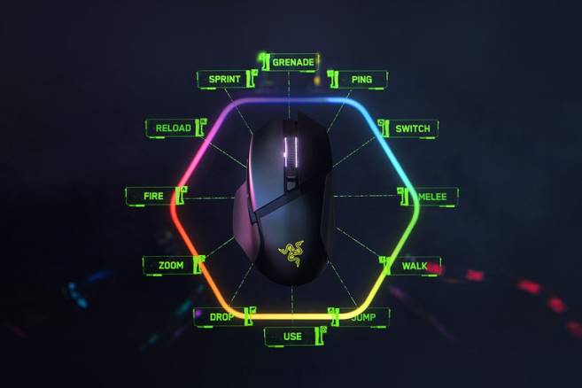 Razer basilisk v3 pro mus svart FL0B31