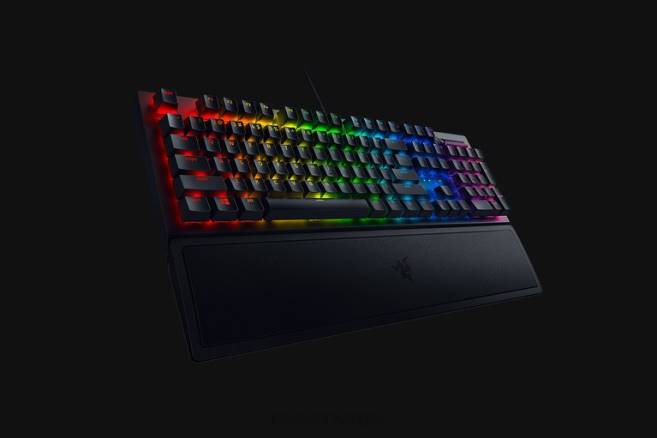 Razer blackwidow v3 - gul bryter - oss tastatur svart FL0B61