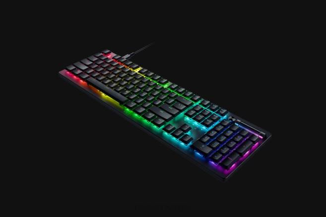 Razer deathstalker v2 - klikky optisk bryter - oss tastatur én farge FL0B67