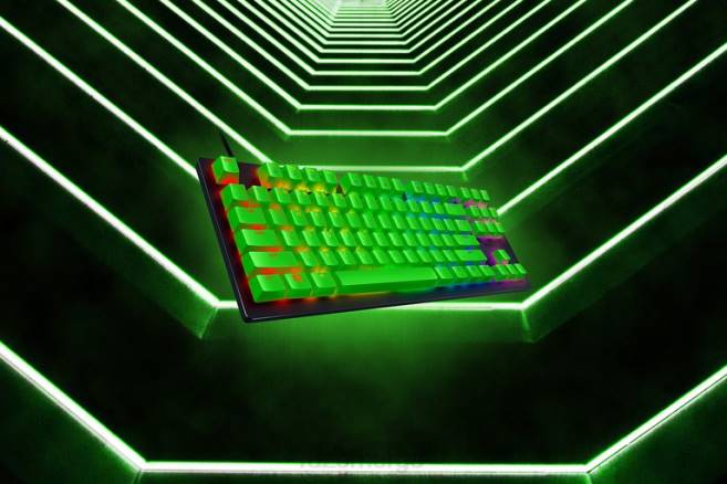 Razer huntsman tournament edition - oss tastatur grønn FL0B74
