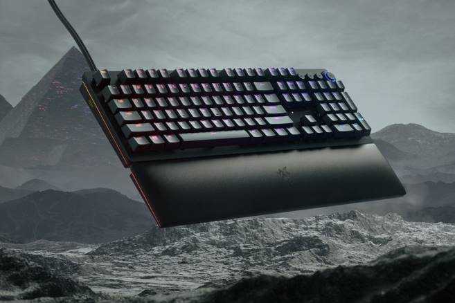 Razer huntsman v2 analog - oss tastatur én farge FL0B68