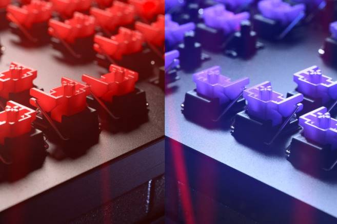 Razer huntsman v2 - klikky optisk bryter - oss tastatur én farge FL0B69