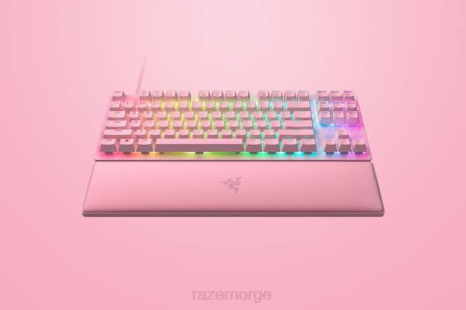 Razer huntsman v2 tenkeyless - lineær optisk bryter - us tastatur kvarts FL0B70